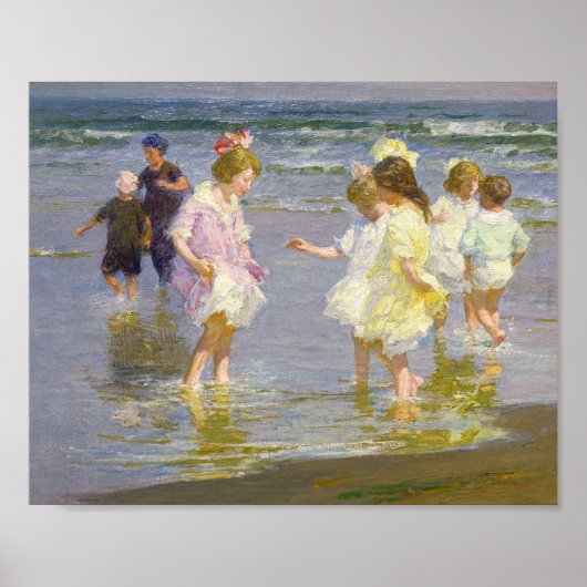 Kinderen door Edward Henry Potthast Poster (Voorkant)