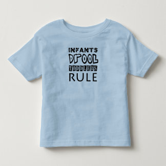 Kinderen Drool, regel voor Toddlers Kinder Shirts