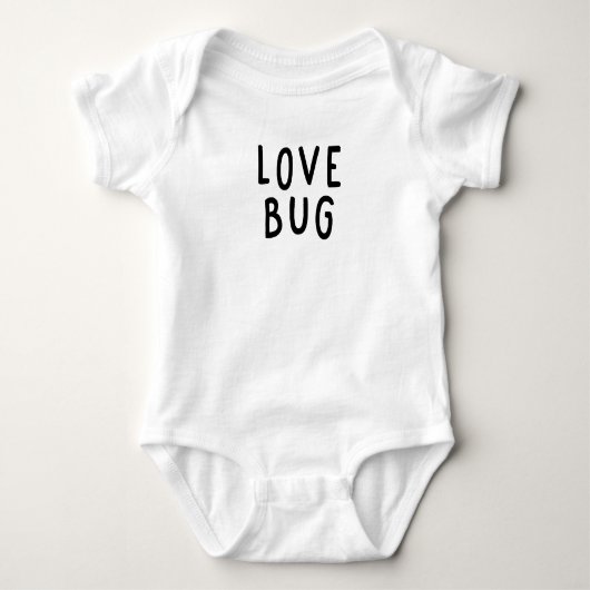 Kinderen en baby's corner - LOVE BUG - Funny Newbo Romper (Voorkant)