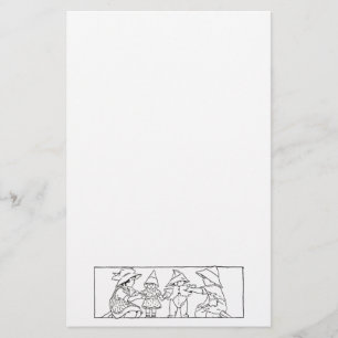 Kinderen en speelgoed  kunst Stationery Briefpapier