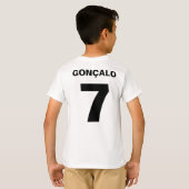 Kinderen - Euro 2012 - Portugal T-shirt (Achterkant volledig)