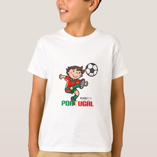 Kinderen - Euro 2012 - Portugal T-shirt (Voorkant)