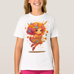 Kinderen Fairy T-shirt - "Be Bright, Be Beautiful"