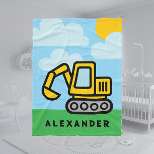 Kinderen fleece deken met leuke speelgoed graafmac