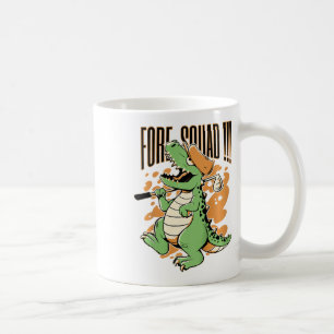 Kinderen Fore Squad T-rex Dinosaur Golf Speler Gra Koffiemok