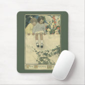  kinderen, Garden Wall Jessie Willcox Smith Muismat (Met muis)
