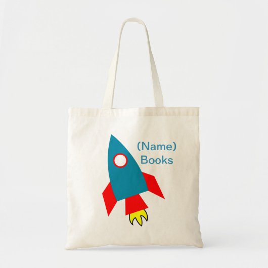 Kinderen genaamd id Rocket Book canvas tas (Voorkant)