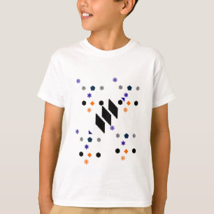 Kinderen geometrisch leuke T-shirt