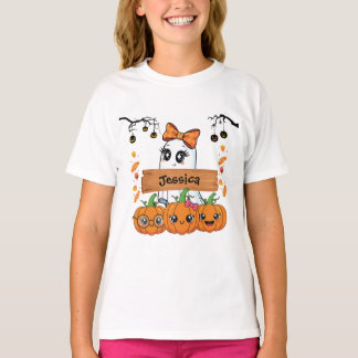 Kinderen Gepersonaliseerd Halloween T-Shirt