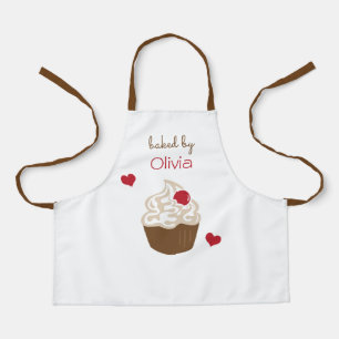 Kinderen Gepersonaliseerd Schort   Cupcake Baker S