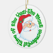 Kinderen gepersonaliseerd voor grootouders keramisch ornament (Links)