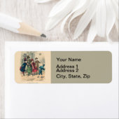 Kinderen Gezin Antiek Victoriaans Kind Etiket (Insitu)