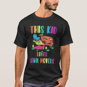 Kinderen grasmaaier Boerderij tuinbouwkuipen T-shirt