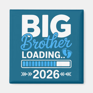 Kinderen grote broer aan het laden 2026, gepromove magneet