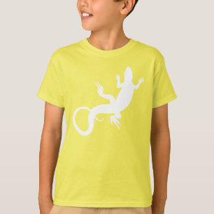 Kinderen hagedis sweatshirt reptiel kunst kids shi