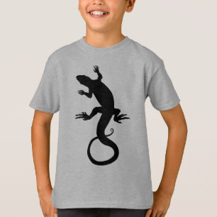 Kinderen hagedis sweatshirt reptiel kunst kids shi