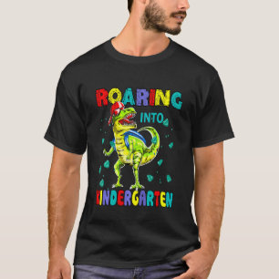 Kinderen Hallo Kleuterschool Dinosaurus Leraren J T-shirt