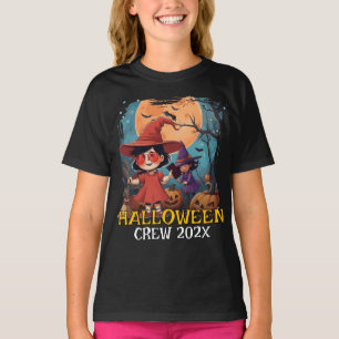 Kinderen Halloween Heksen Groep Kostuum T-shirt