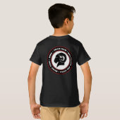 Kinderen Hanes Classic Black RAM T-Shirt (Achterkant volledig)