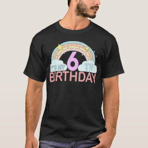 Kinderen Het is mijn zestigste verjaardag Si 6 jaa T-shirt