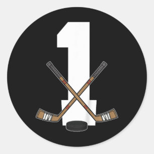 Kinderen IJshockey Kinderen Peuter Jongens 1e Verj Ronde Sticker