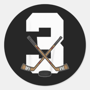Kinderen IJshockey Kinderen Peuter Jongens 3e Verj Ronde Sticker