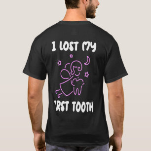 Kinderen Ik Ben Mijn Eerste Tand Kwijt Tandfee Tan T-shirt
