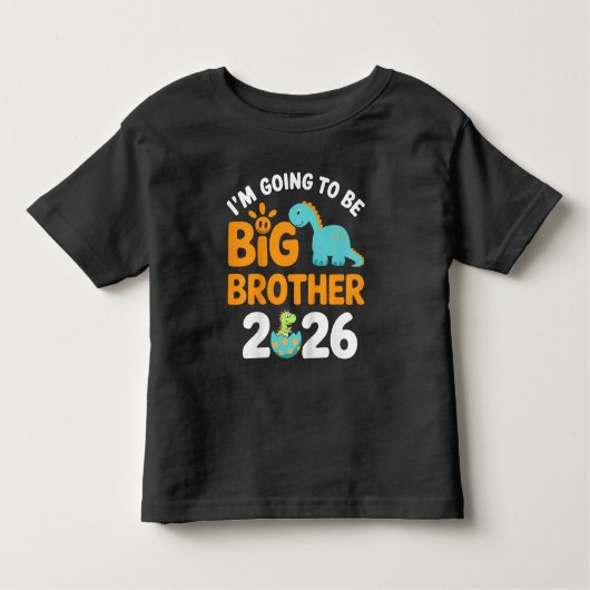 Kinderen Ik ga grote broer 2026 zijn Kinder Shirts (Voorkant)