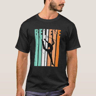 Kinderen Ik hou van Ritmische Gymnastiek Geloof St T-shirt