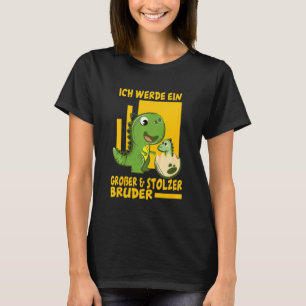 Kinderen Ik Word Een Grote En Trotse Broer Dino T T-shirt