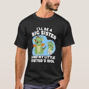 Kinderen ik word een grote zuster en mijn kleine z t-shirt