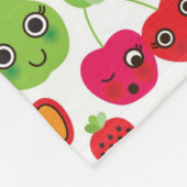 kinderen illustratieappel fleece deken (Hoek)