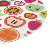 kinderen illustratieappel snijplank (Hoek)