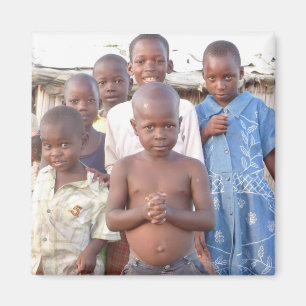 Kinderen in Afrika Magneet