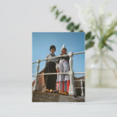 Kinderen in het Nederlands Nationaal Kostuum Briefkaart (Staand voorkant)