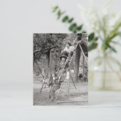 Kinderen in kostuum, 1922 briefkaart (Staand voorkant)