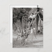 Kinderen in kostuum, 1922 briefkaart (Voorkant / Achterkant)