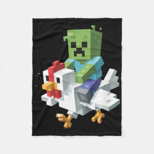 Kinderen Jock Kip Shirt Pixel Art Gamer Zombie Jon Fleece Deken