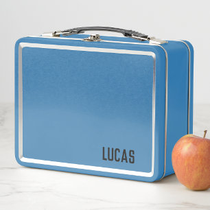 Kinderen Jongens Blauw Modern Minimalistisch Schoo