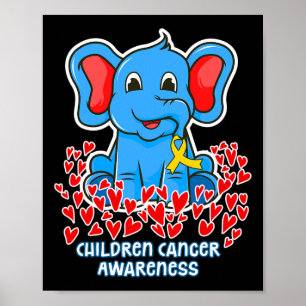 Kinderen kankerbewustzijn - genezen kinderen kanke poster