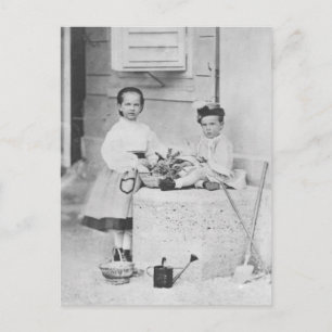 Kinderen Keizerin Elisabeth, Gisela & Rudolf Briefkaart