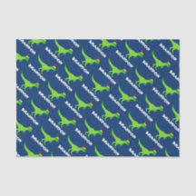 Kinderen kerstcadeautje met grappige dinosaurus