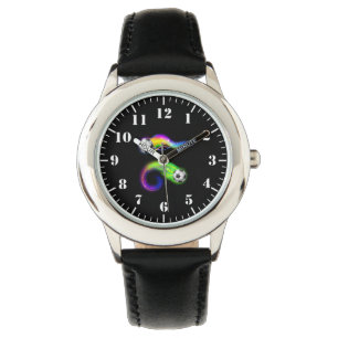 Kinderen Klassieke Horloge-Voetbalballen Horloge