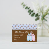 KINDEREN kleding Boutique CHIC Visitekaartje (Staand voorkant)