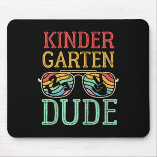 Kinderen kleuterschool dude kinderen eerste dag va muismat