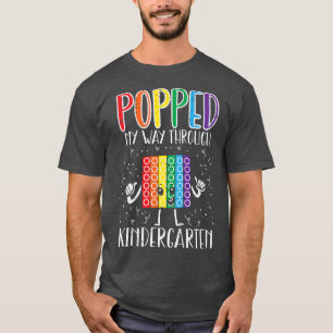 Kinderen knalden mijn weg door de peuterschool Pop T-shirt