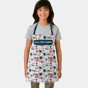 Kinderen kookschort Funny Little Chef schort Bakke