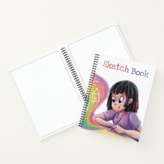 Kinderen Kunst Schetsboek | Ben Je Verveeld? Notitieboek (Binnen)