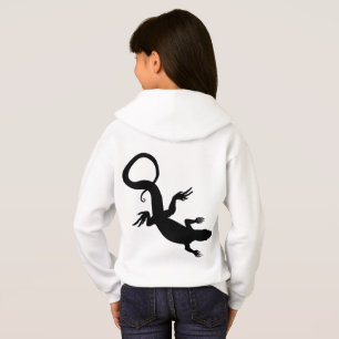Kinderen Leguaan Kunst Jas Gehoord Reptiel Hoodies