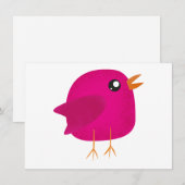 Kinderen leuk vogeltje (Voorkant / Achterkant)